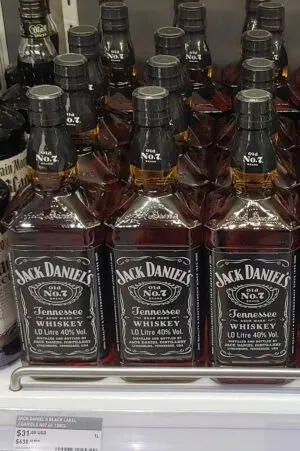 buying liquor at duty free stores
