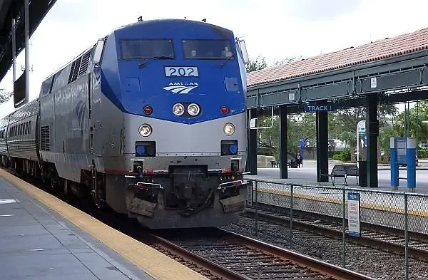 train travel by Amtrak