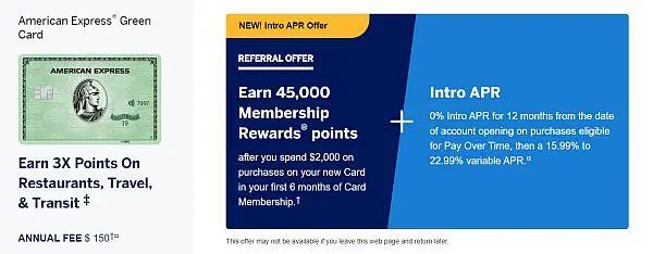 free flights from sign-up bonus on credit card