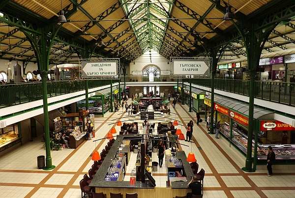 market in Sofia Bulgaria