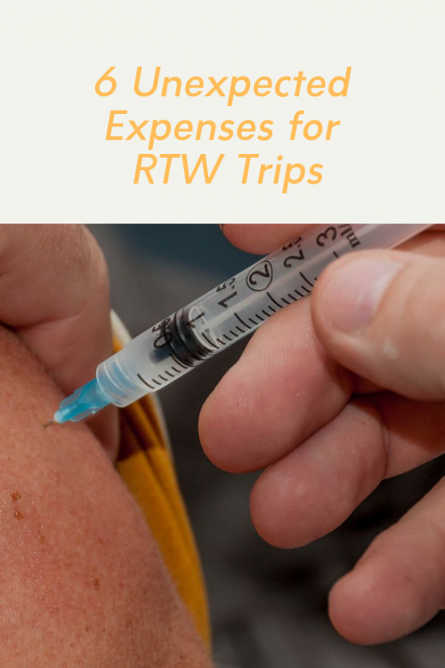 6 unexpected expenses for round-the-world travel trips