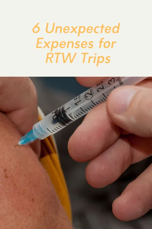 6 unexpected expenses for round-the-world travel trips