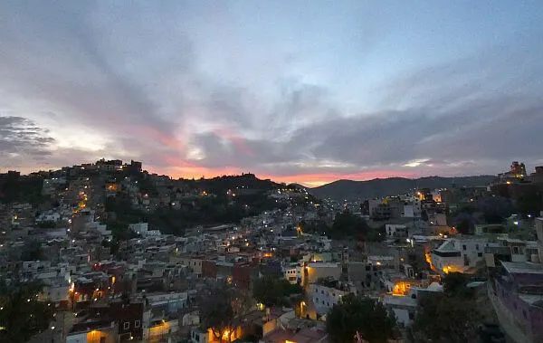 Guanjuato house view