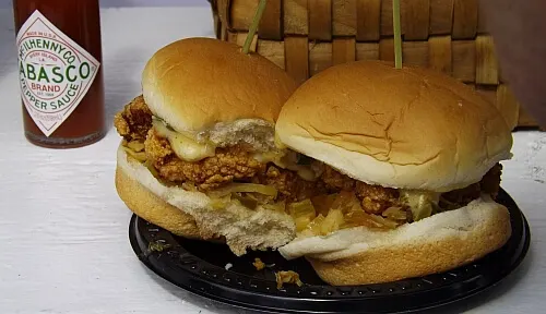 catfish-sliders Louisiana seafood festival