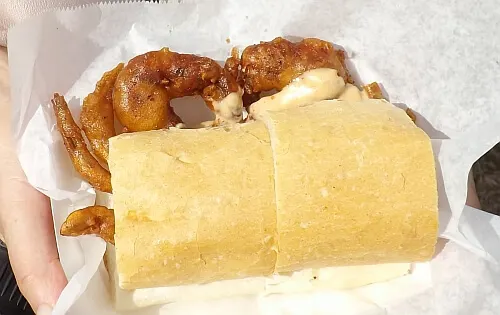 soft-shell po boy