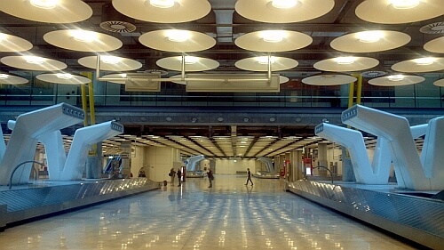 Madrid's baggage claim