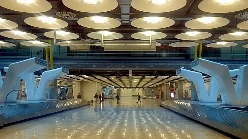 Madrid's baggage claim