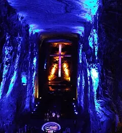 salt church near Bogota