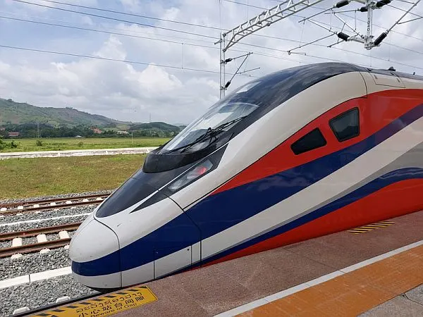 train travel in Laos