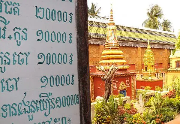 Cambodia living costs are very low