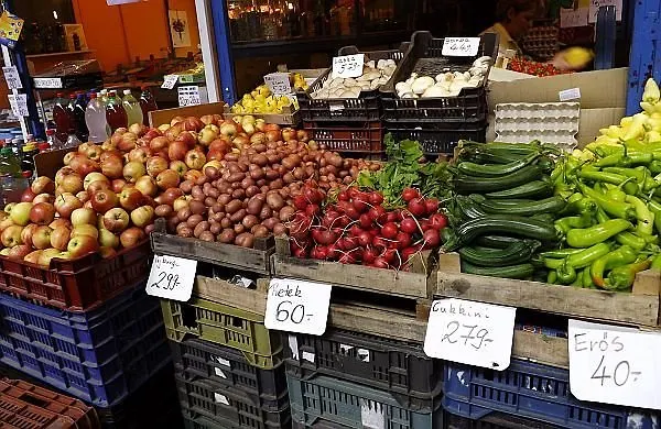 find a low cost of living in Budapest, Hungary, including in the markets