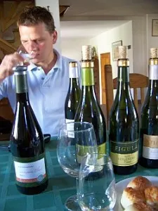 Hungarian wine is a bargain, keeping the Budapest living costs down 