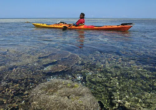 paddling West Papau