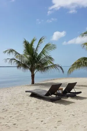 living at the beach for half price