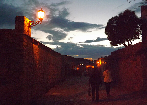 Real de Catorce at night