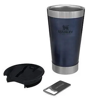 stanley beer mug with bottle opener