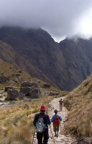 Inca Trail Peru hike with local tour company