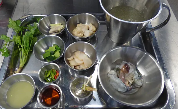 Thai food ingredients