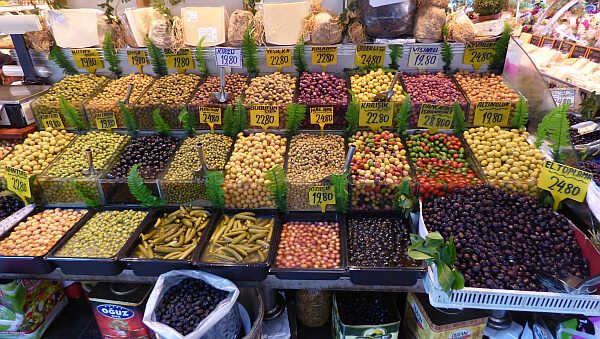 Turkish olives