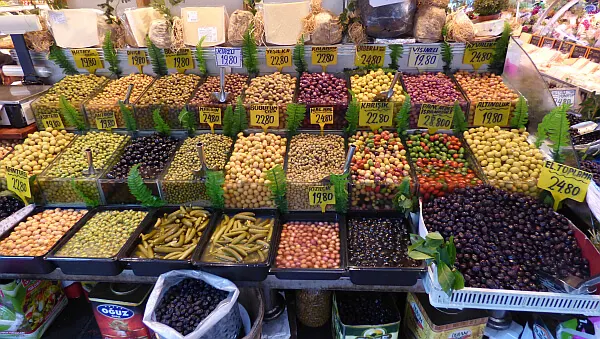 Turkish olives