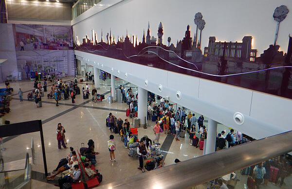 Cambodian international airport