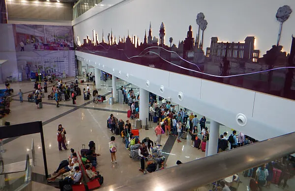 Cambodian international airport