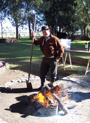 gaucho in the countryside of Argentina