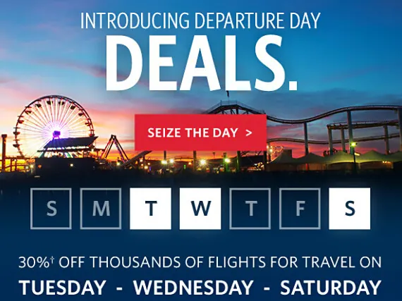What day of the week to fly