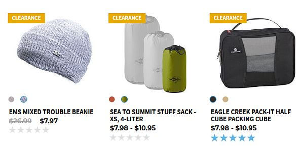 discount outdoor gear and clothing sale