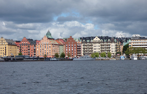 view from a boat tour on the Stockholm Pass