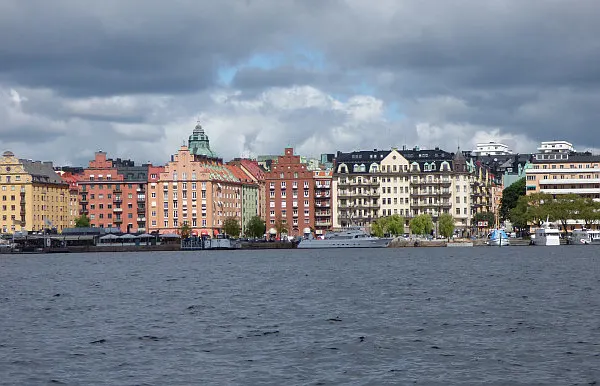 view from a boat tour on the Stockholm Pass