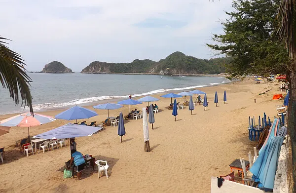 living abroad on the beach in Melaque