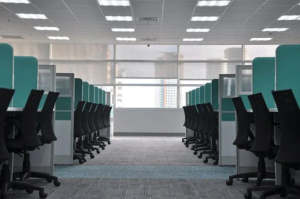 work remotely instead of in an office