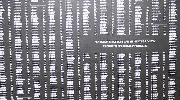 political executions under communism in Albania