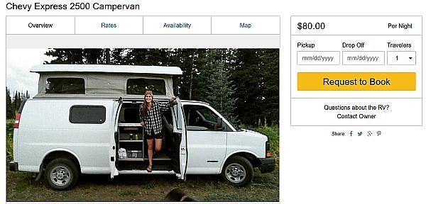 motorhome rental