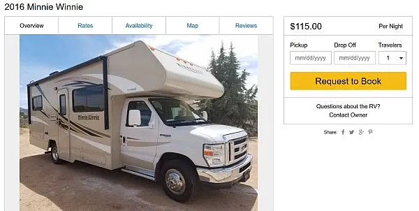 RV rental USA