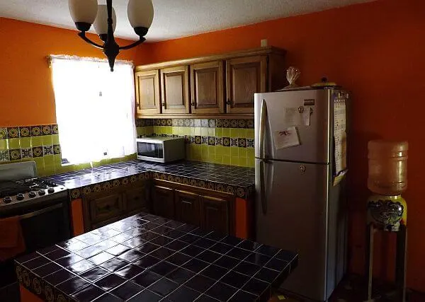 house in Guanajuato Mexico new kitchen work