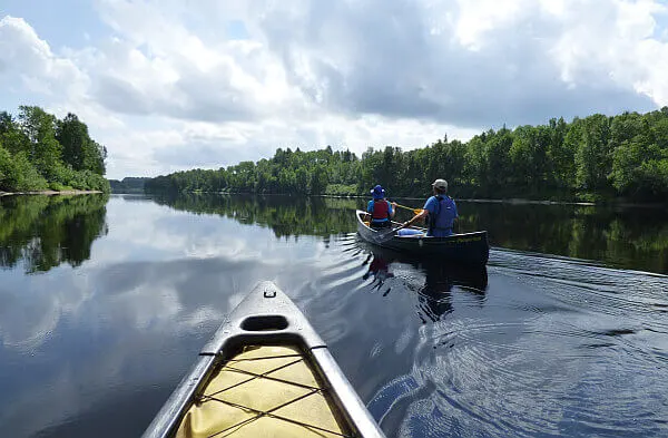 Quiet Canada on a summer vacation