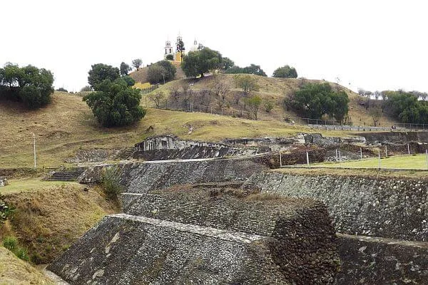 Mexican magic town Cholula in Puebla state