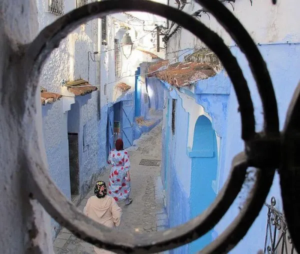 Chefchaouen houses Morocco