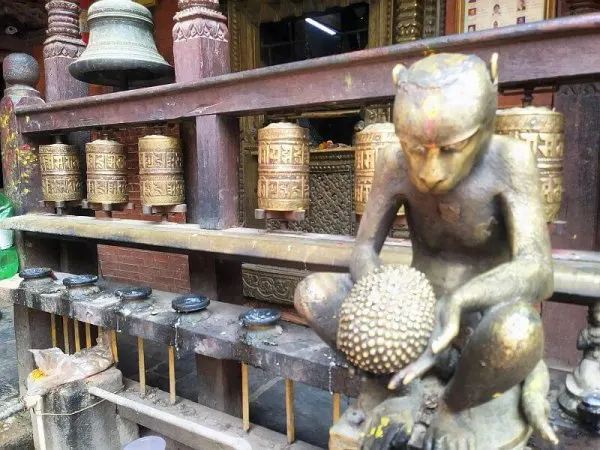 Golden Temple in Patan, Kathmandu, Nepal