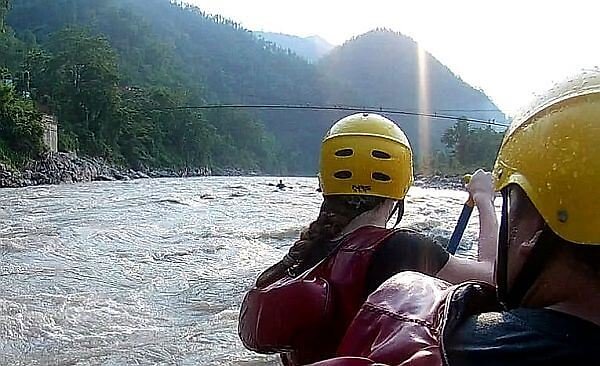 Trishuli River whitewater rafting Nepal from Kathmandu
