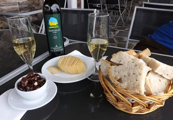 drinking wine while living in Portugal