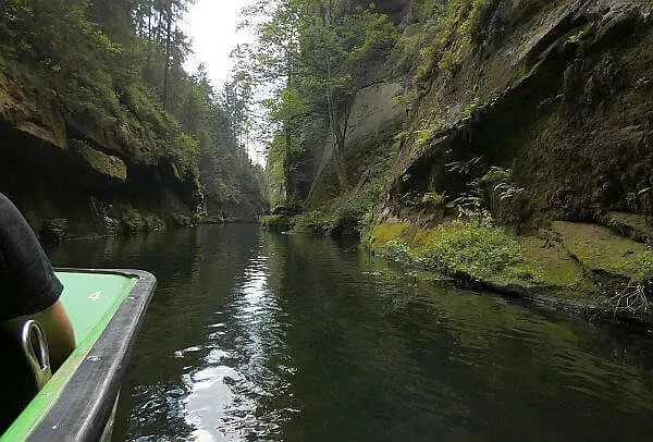 Gorges of Kamenice river boat ride