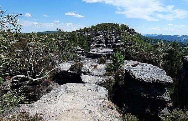 Bohemian Switzerland National Park in the Czech Republic