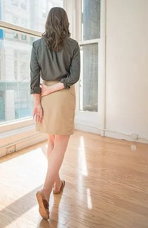 Pickpocket Proof Wrap Skirt with hidden pockets for travelers from Clothing Arts