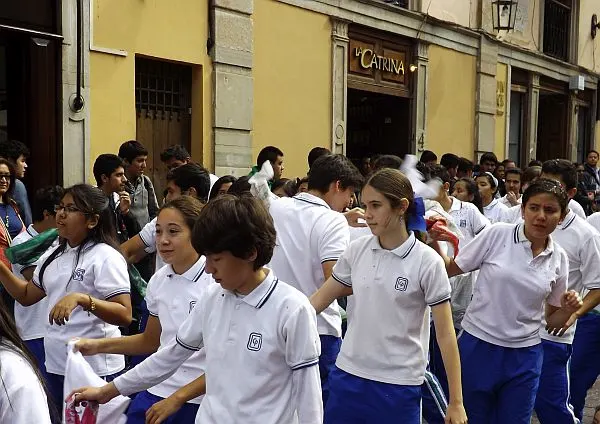 school in a foreign country