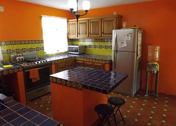 a different kitchen when living abroad