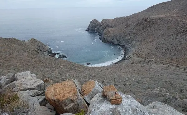 Todos Santos hike along the ocean