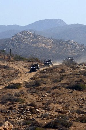 Cabo adventures ATV ride through the desert